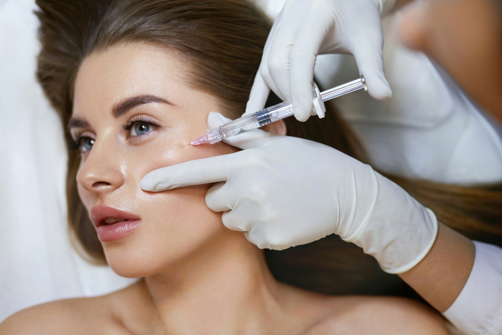 skinvive by juvederm injectable hyaluronic acid treatment on young woman by a board-certified dermatologist at garza plastic surgery in nashville